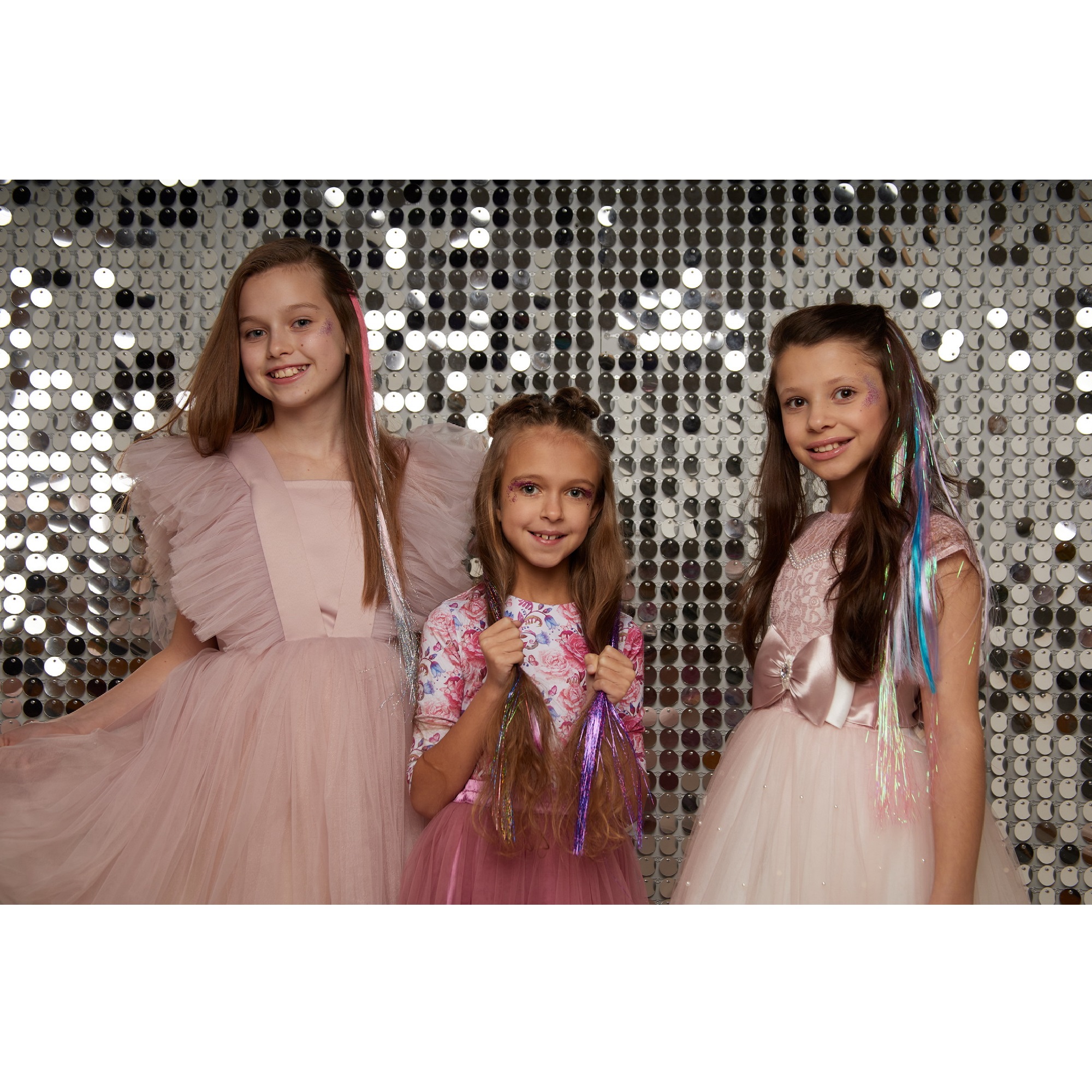 Накладная коса Lukky Fashion на резинке с единорогом Т22811 - фото 10