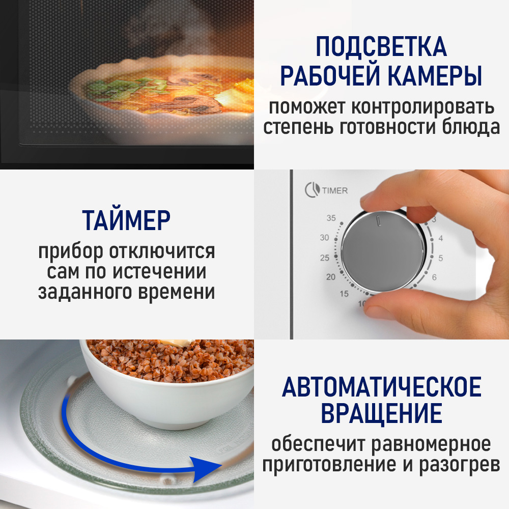 Микроволновая печь STINGRAY ST-MW154B - фото 7