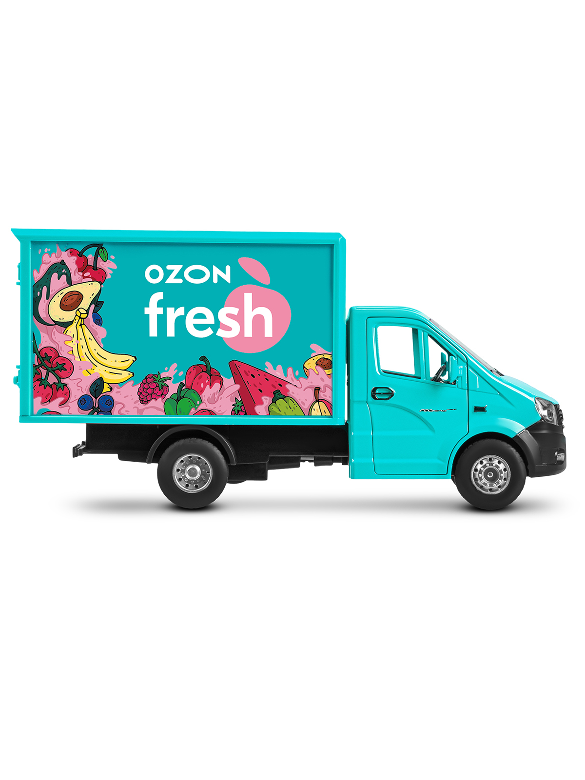 Грузовик Ozon ГАЗель Next Ozon Fresh 1:28 JB0405417 - фото 19