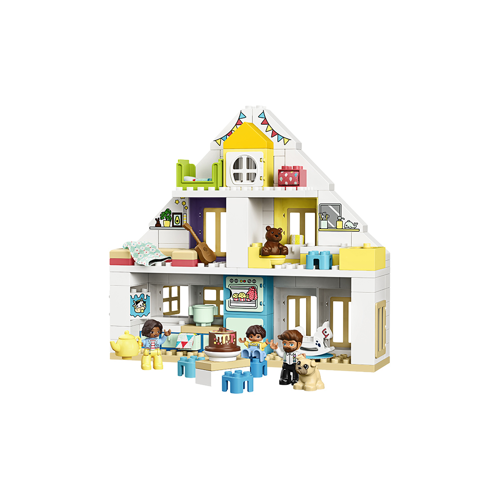Конструктор LEGO DUPLO Модульный игрушечный дом 10929 129 дет. - фото 2