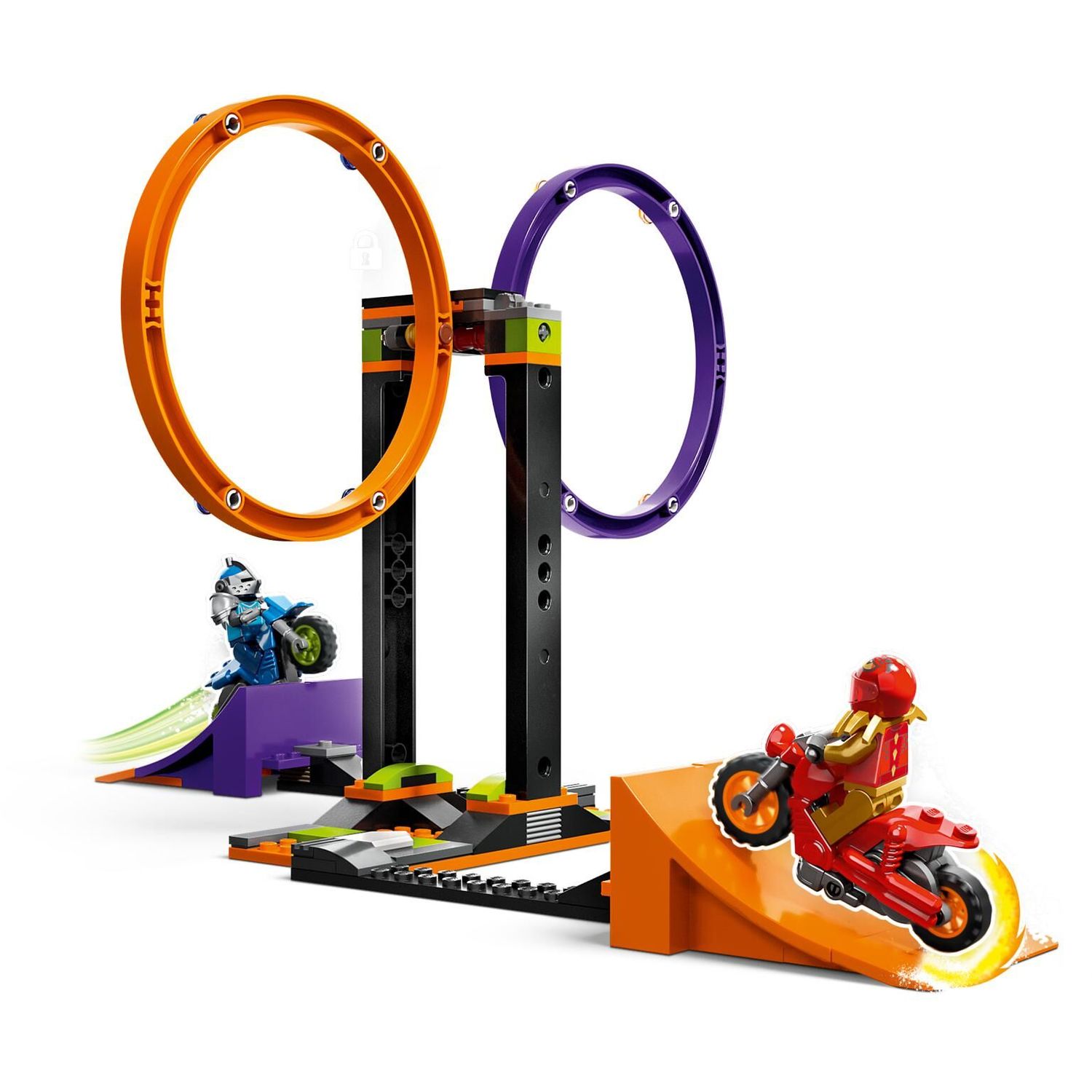 Конструктор LEGO City Spinning Stunt Challenge 117 дет. - фото 4