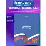 Дневник школьный Brauberg для девочек мальчика 1-11 класс твердый 40 листов