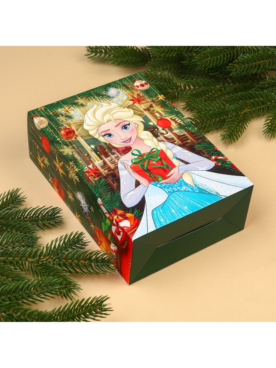 Коробка складная Disney "С Новым годом", 16 х 23 х 7,5 см - фото 5