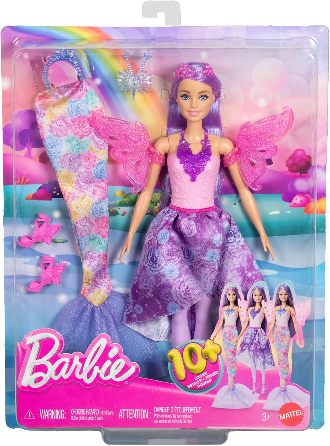 Кукла модельная Barbie Фэнтези Одевалка JCP74 - фото 5
