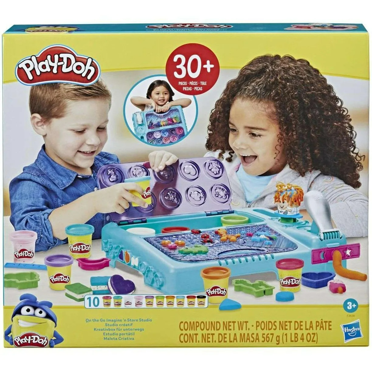 Пластилин Play-Doh 10 цв. - фото 1