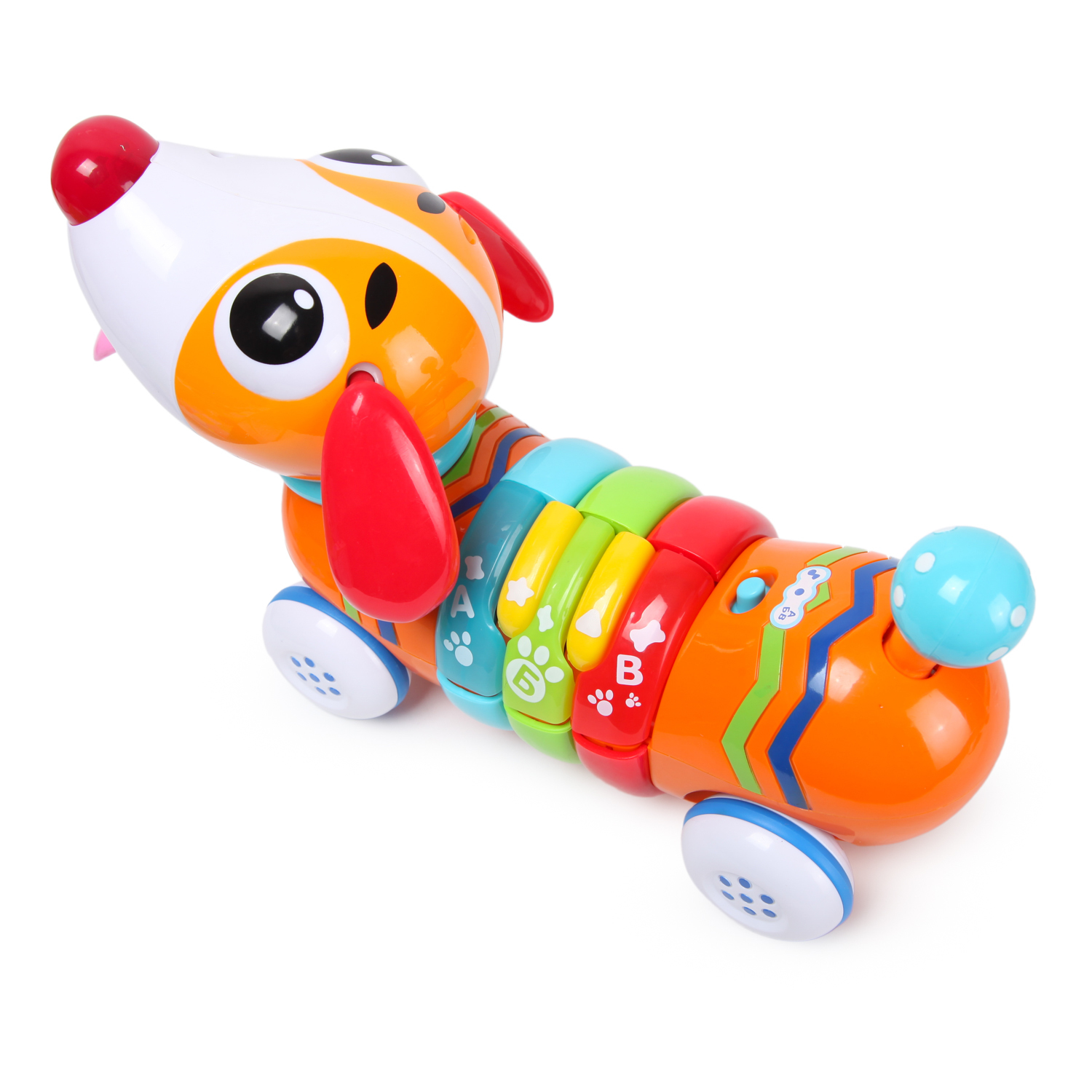 Игрушка BabyGo Радужный щенок - фото 11