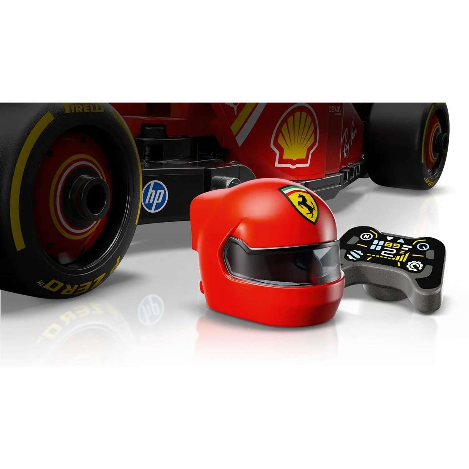 Конструктор LEGO Speed Champions Гоночная машина Ф1 Феррари блочный - фото 5