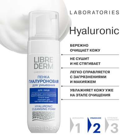 Пена Librederm Гиалуроновая 160 мл