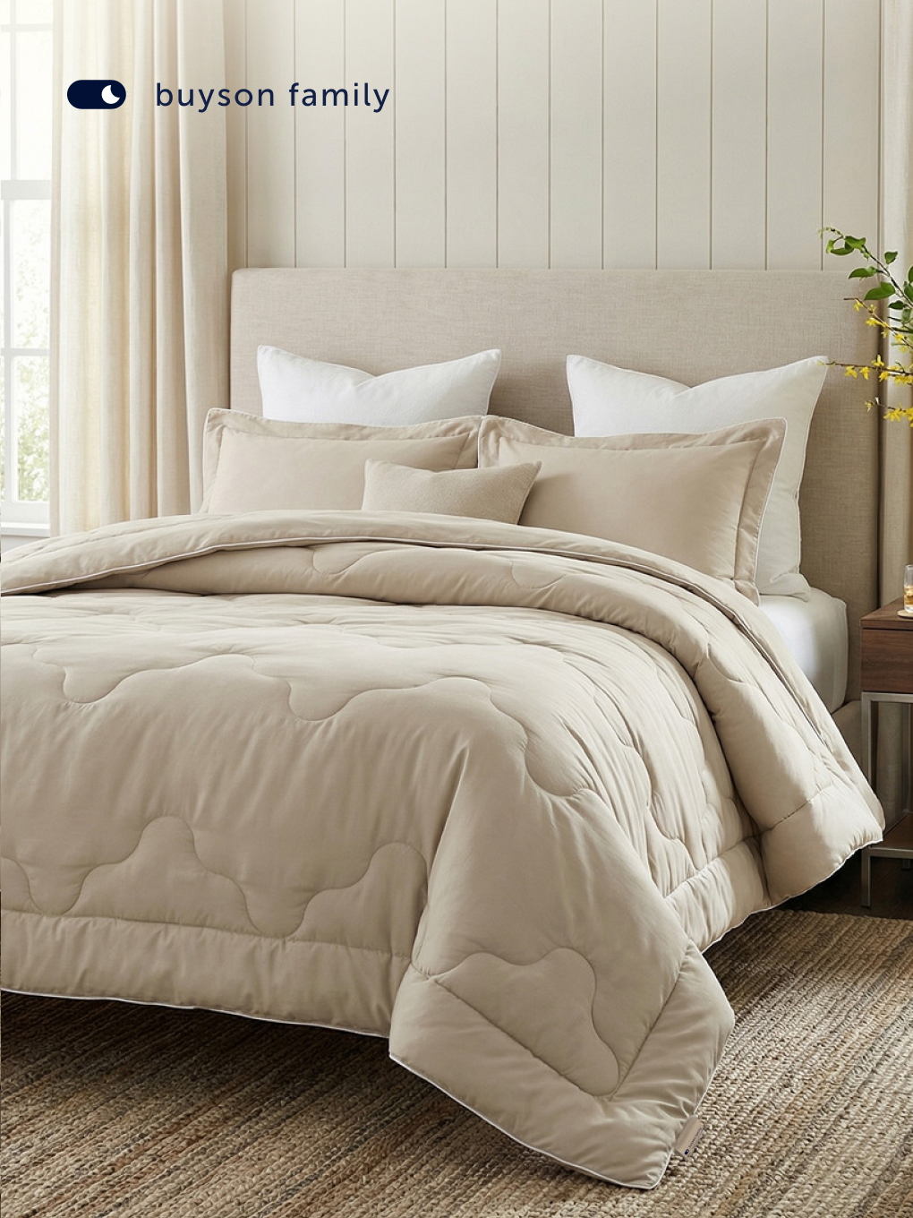 Одеяло buyson БайГолд 200 x 200 см - фото 10