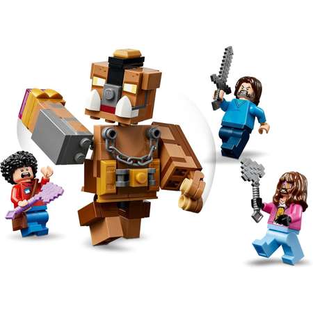 Конструктор LEGO Minecraft Лесной особняк блочный
