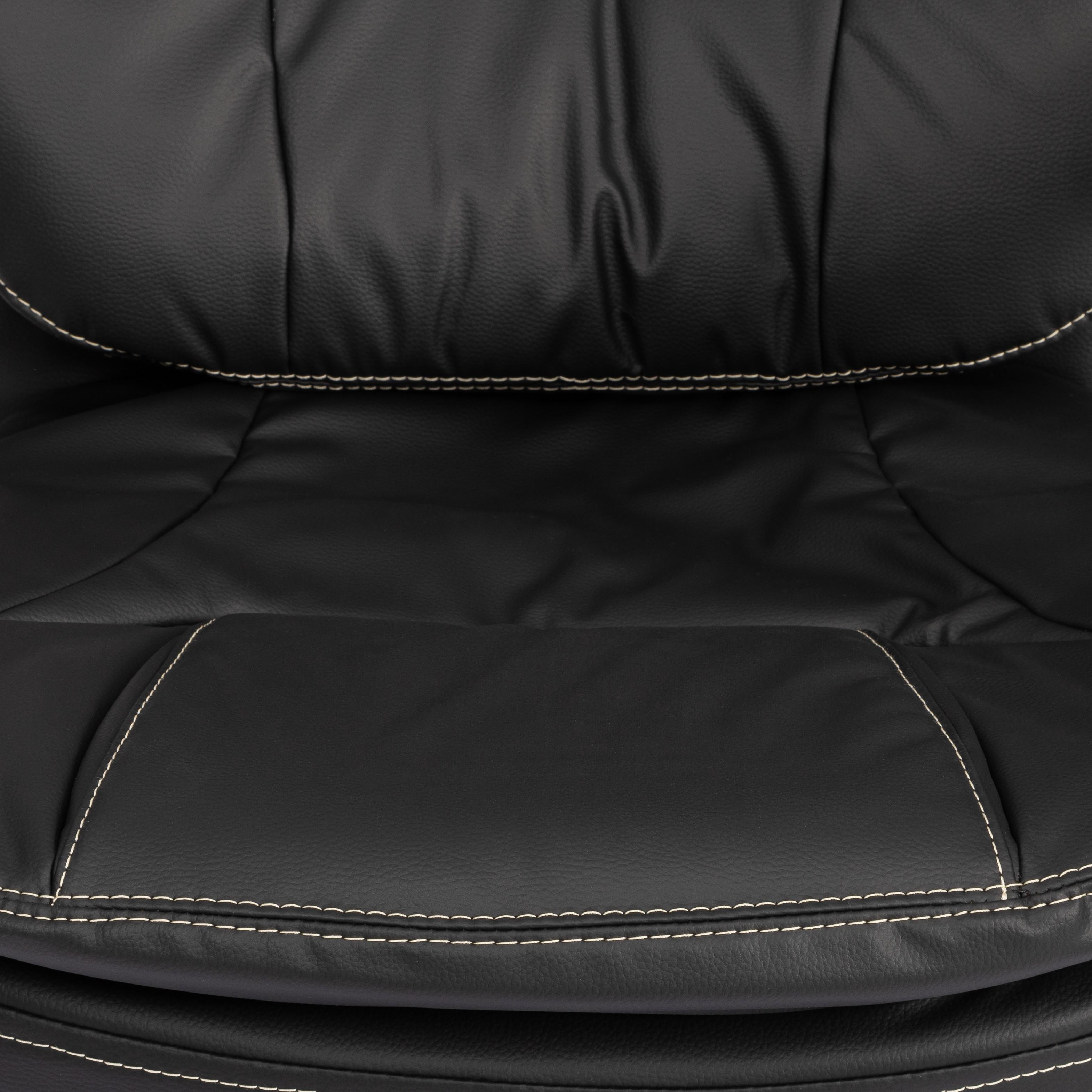 Компьютерное кресло TETCHAIR Комфорт Люкс кож/зам черный - фото 9
