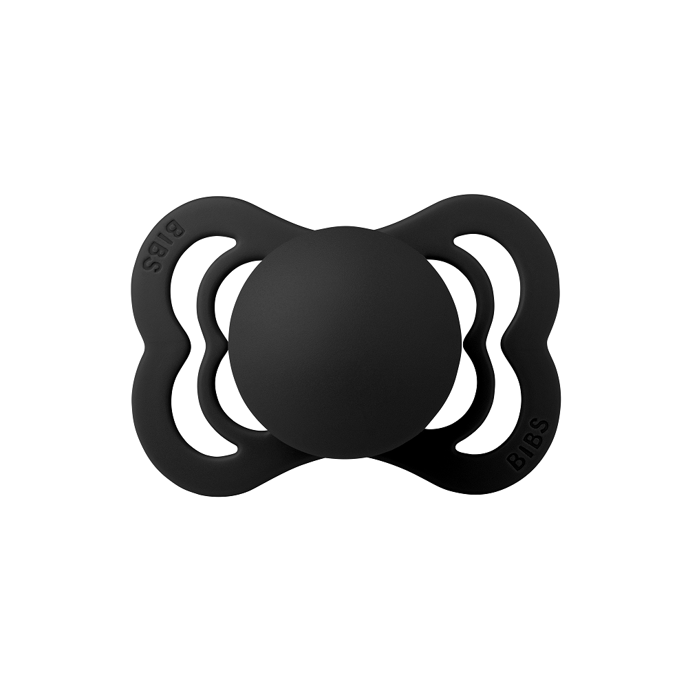 Пустышка BIBS силикон ортодонтическая от 0 мес. - фото 1
