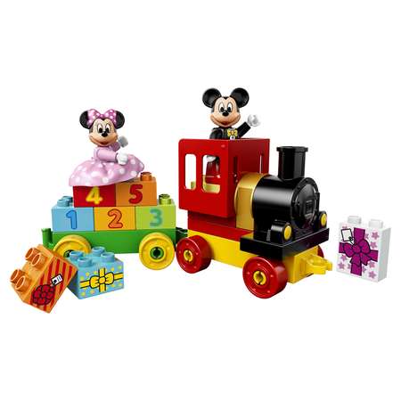 Конструктор LEGO DUPLO День рождения с Микки и Минни блочный