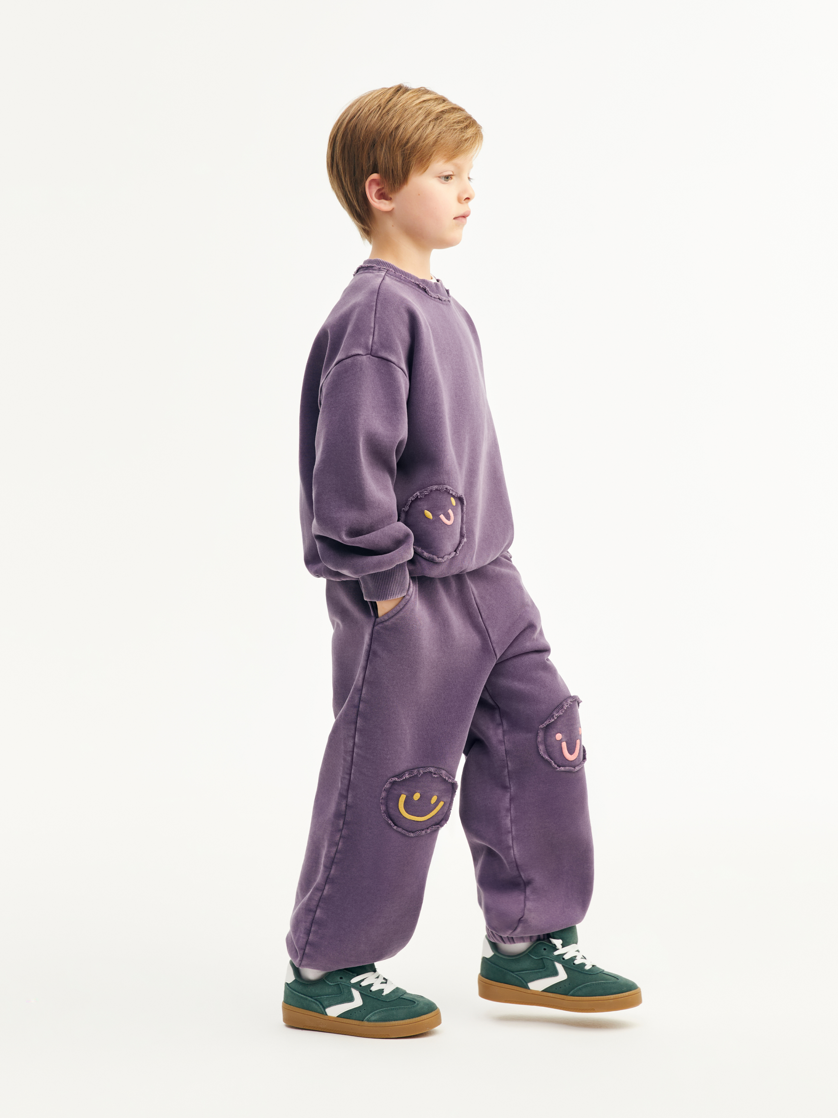 Свитшот Junion 904312.TSWT0021-Violet-2 - фото 3