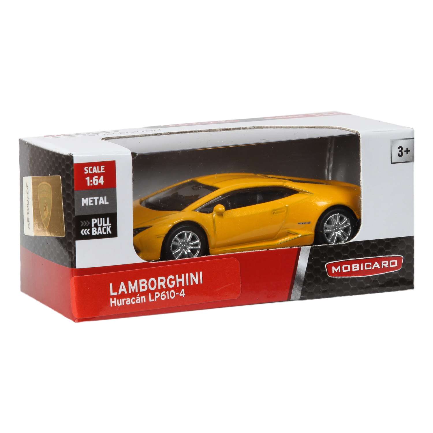 Автомобиль Mobicaro Lamborghini Huracan LP 1:64 в ассортименте 354995 - фото 2