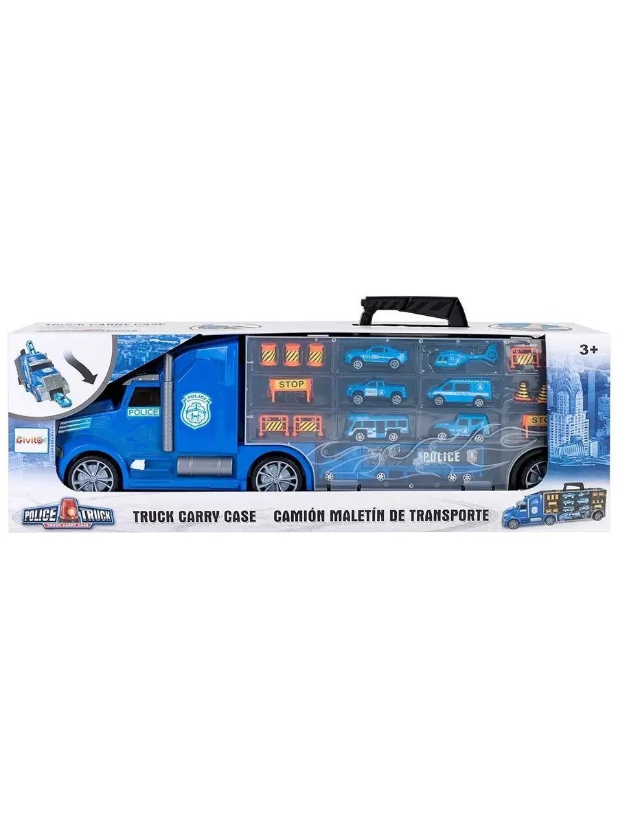 Автовоз Givito Полицейский участок G205-006 - фото 12