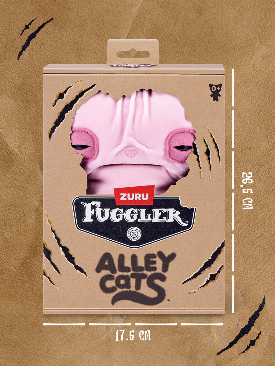 Мягкая игрушка Zuru FUGGLER Дикие коты Морщулик - фото 3