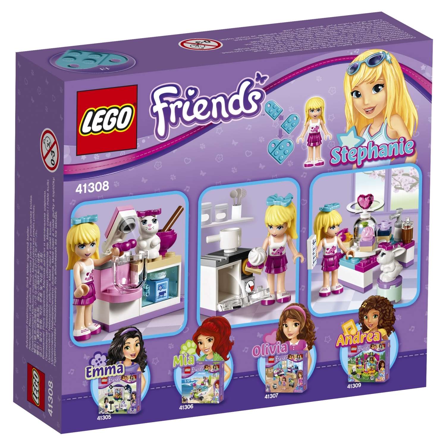 Конструктор LEGO Friends Кондитерская Стефани блочный - фото 3