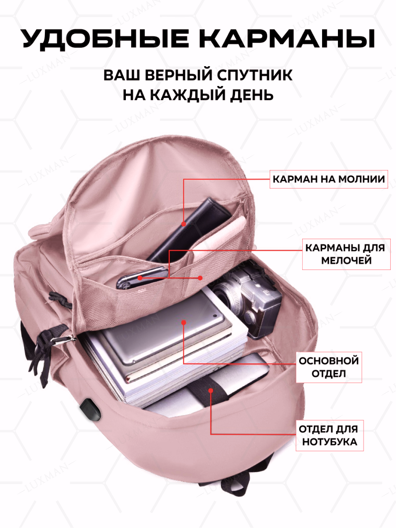 Рюкзак дошкольный LUXMAN в ассортименте - фото 13