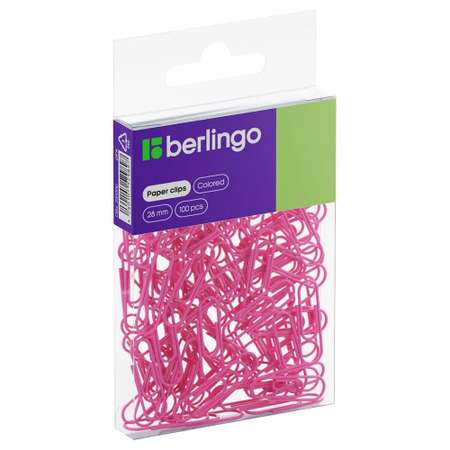 Скрепки BERLINGO 100 шт.
