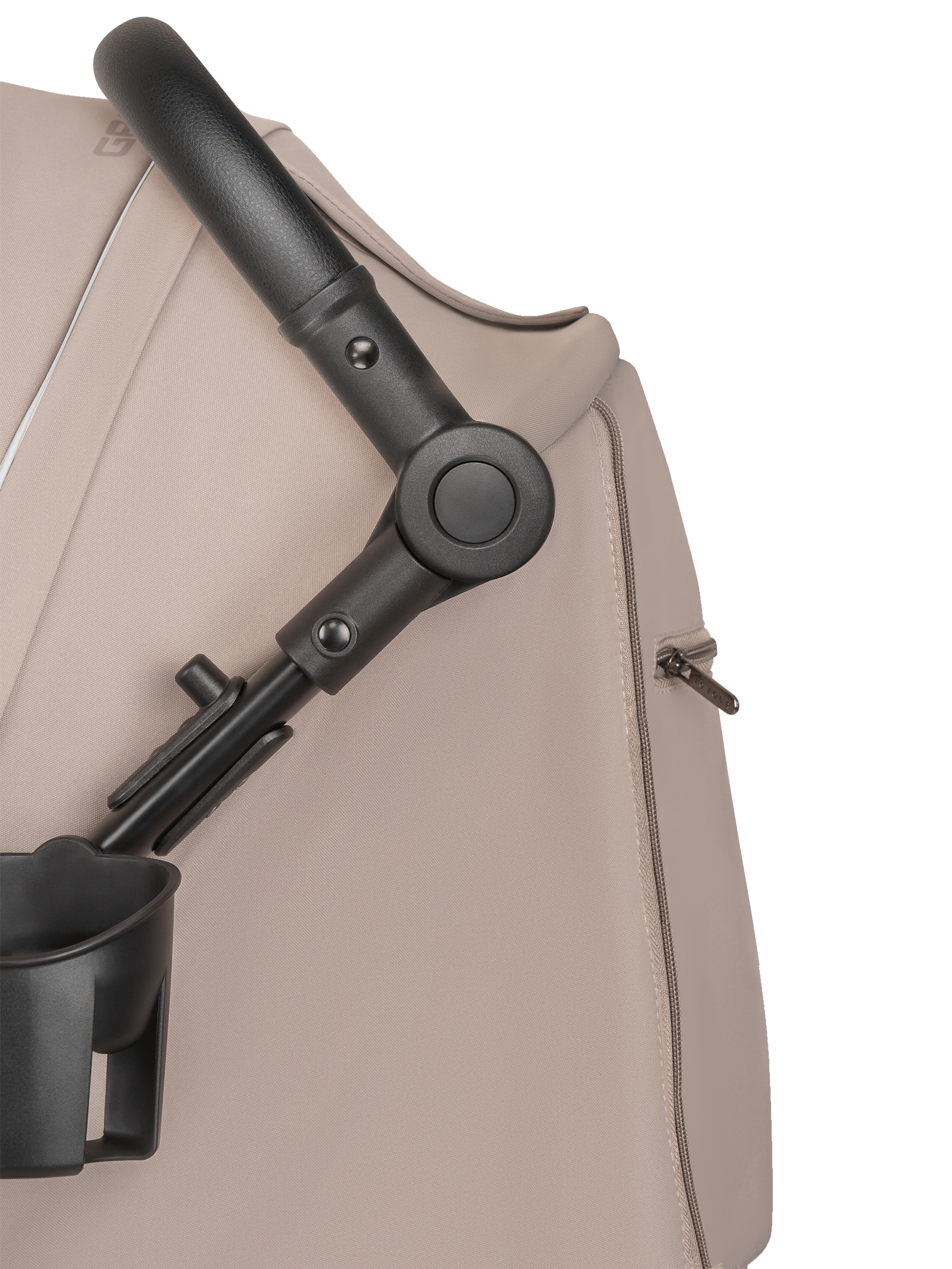 Коляска прогулочная JOVOLA Selena SL, всесезонная бежевый - фото 35