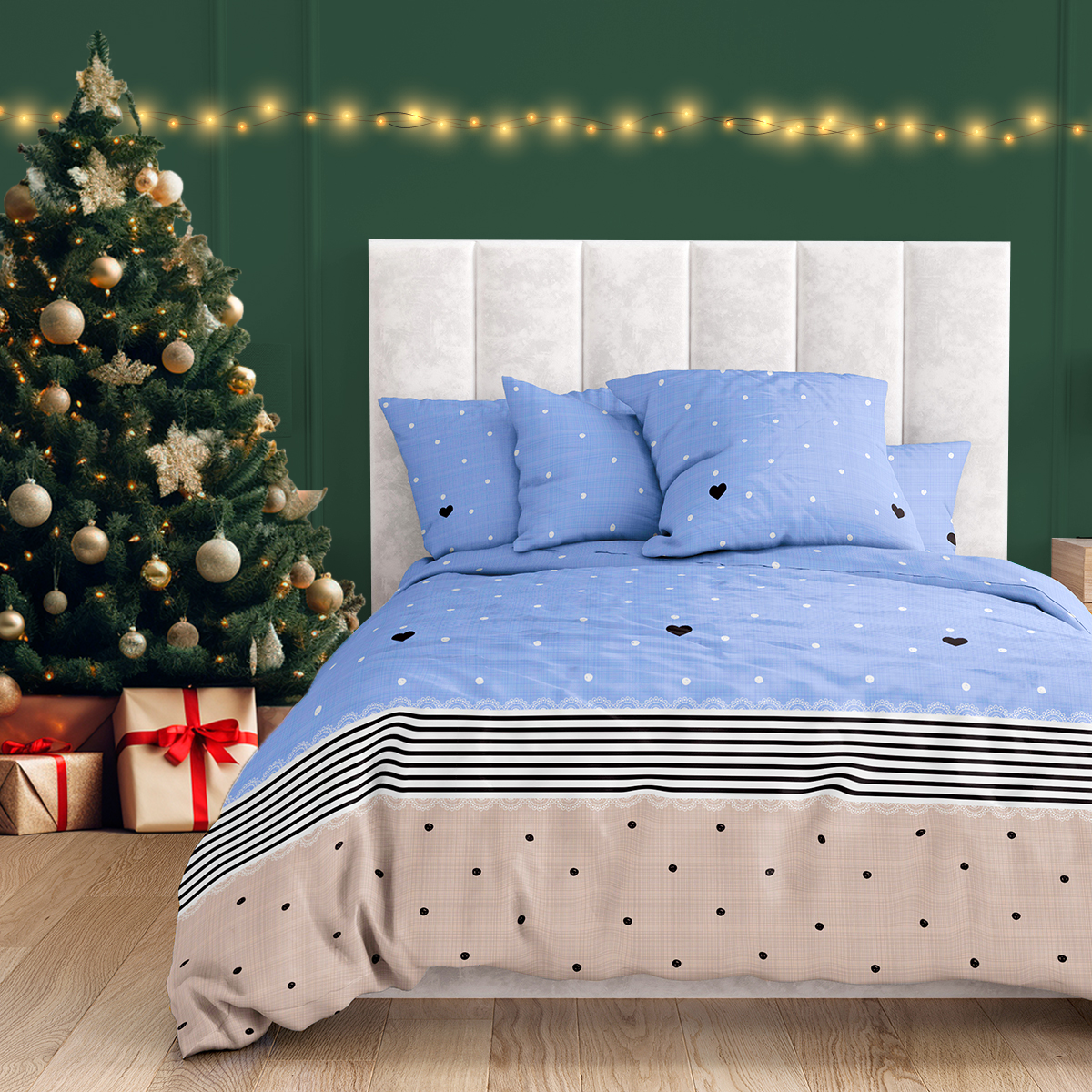 Комплект постельного белья Спал Спалыч Харти полутораспальный 4 предм. - фото 2