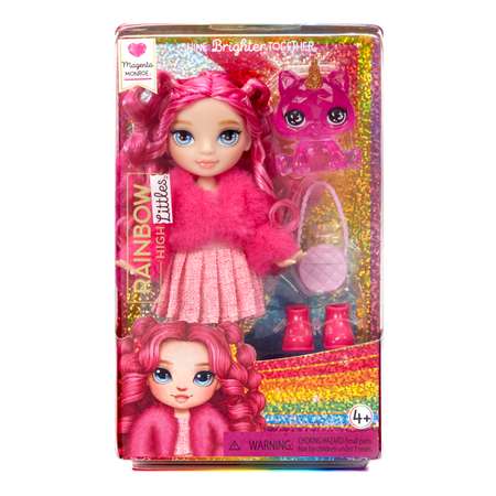 Кукла модельная Rainbow High Кукла Littles Маджента