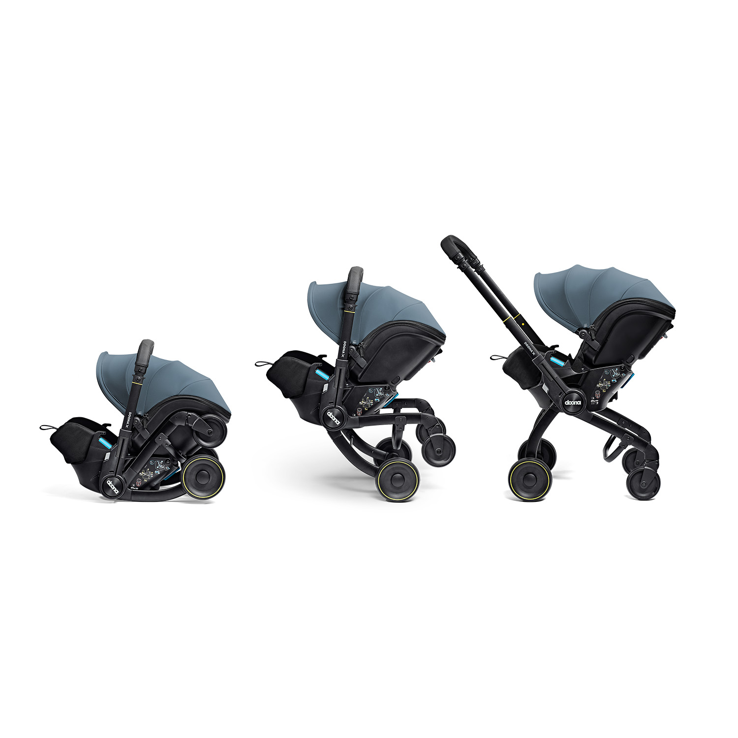 Автокресло Doona X Ocean Blue Isofix 0 (0 -13 кг) - фото 26