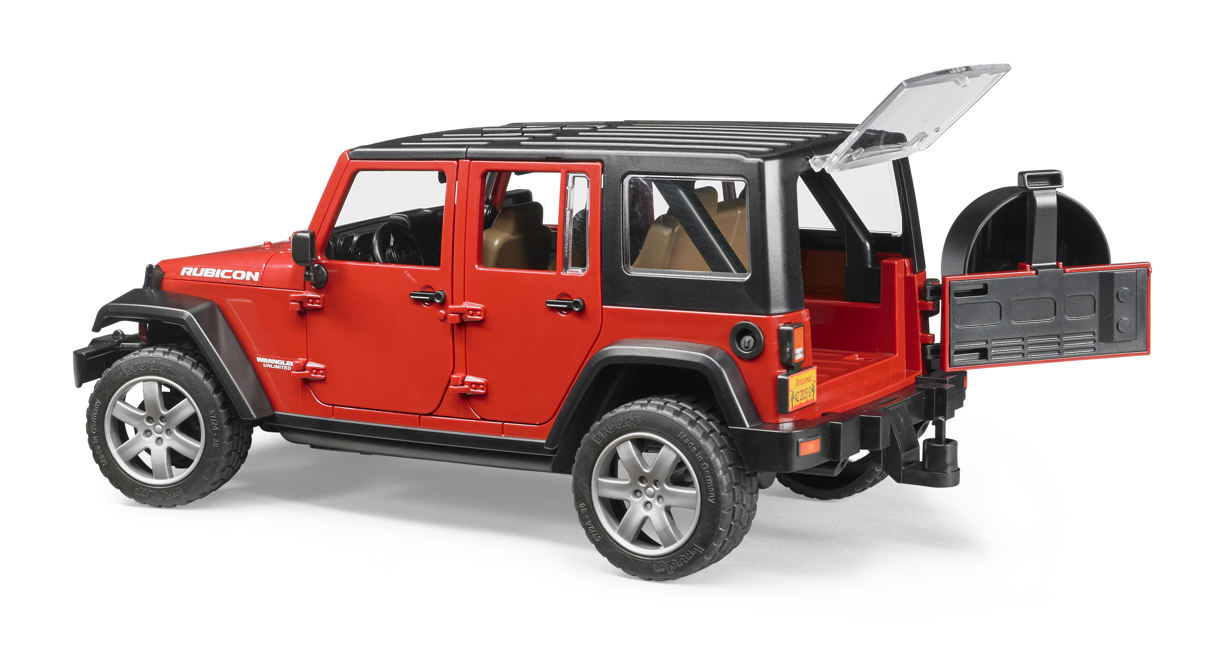 Внедорожник Bruder Jeep 1:16 02-525 - фото 6