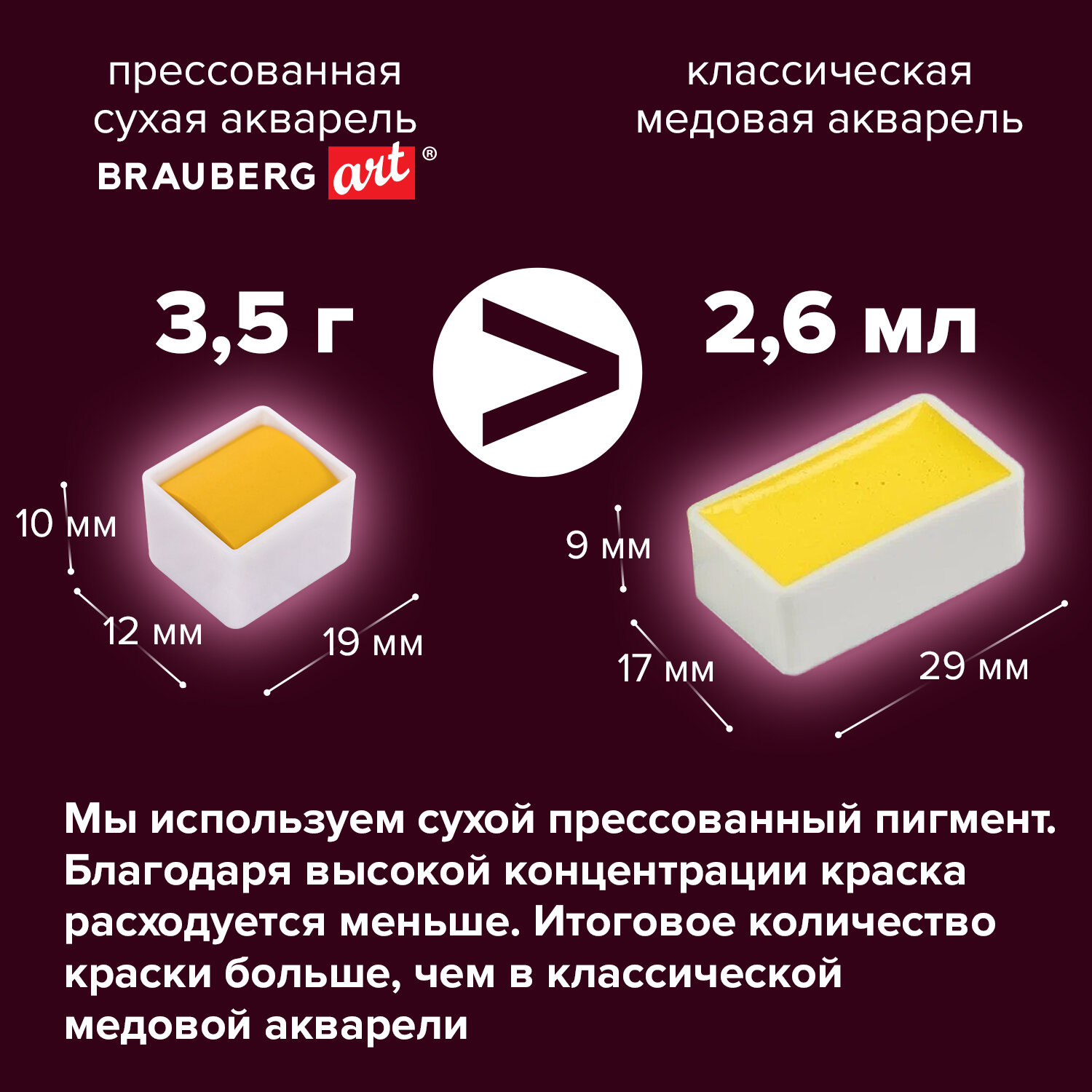 Краски акварель Brauberg 48 цв. - фото 2