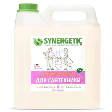 Чистящее средство SYNERGETIC для сантехники 5 л