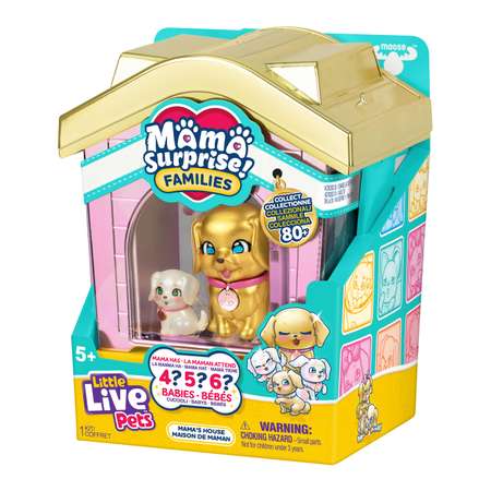 Игровой набор Moose cемья собачек в домике
