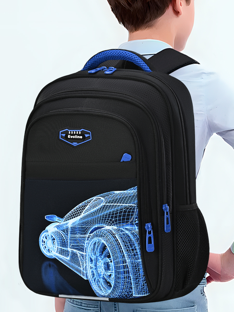 Ранец Evoline EVO-1009-car-41 - фото 12