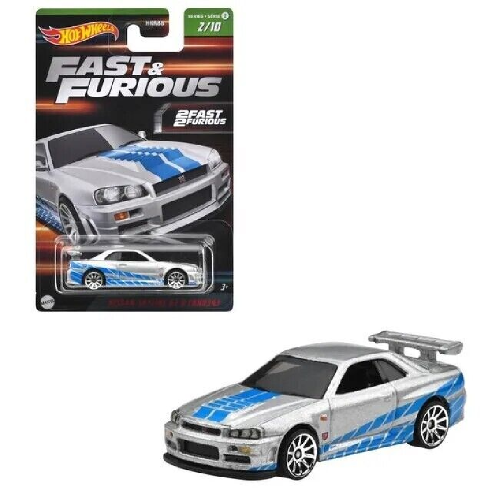 Автомобиль Hot Wheels Nissan 1:64 HNR88/HNT02 - фото 1