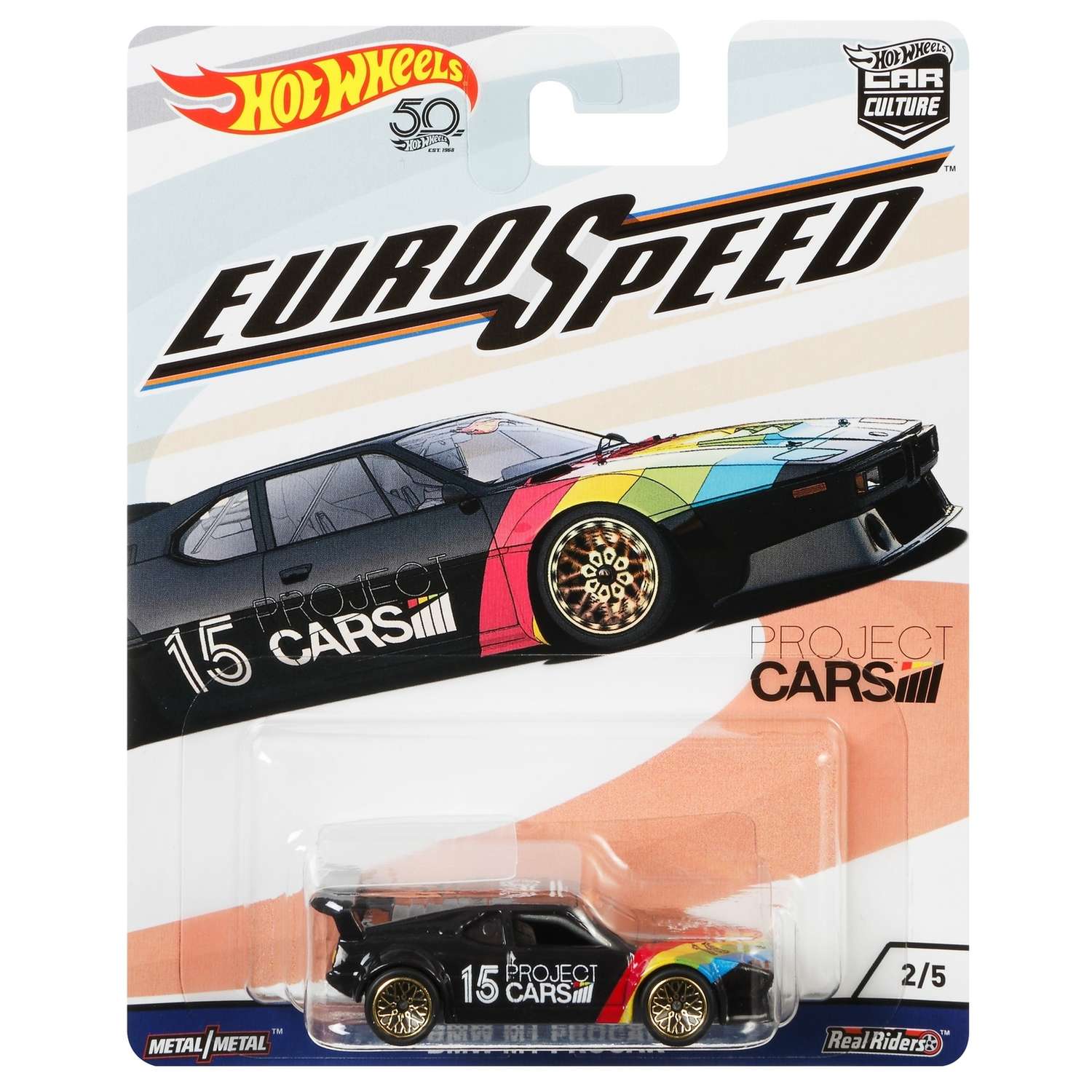 Автомобиль Hot Wheels BMW 1:64 FPY86 - фото 2