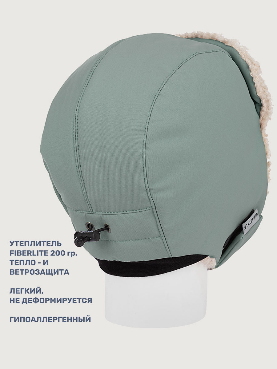Шапка NIKASTYLE 11з16325 полынь - фото 4