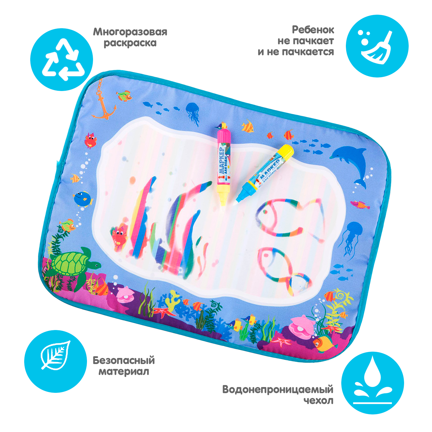 Акварисование Bondibon Море - фото 2