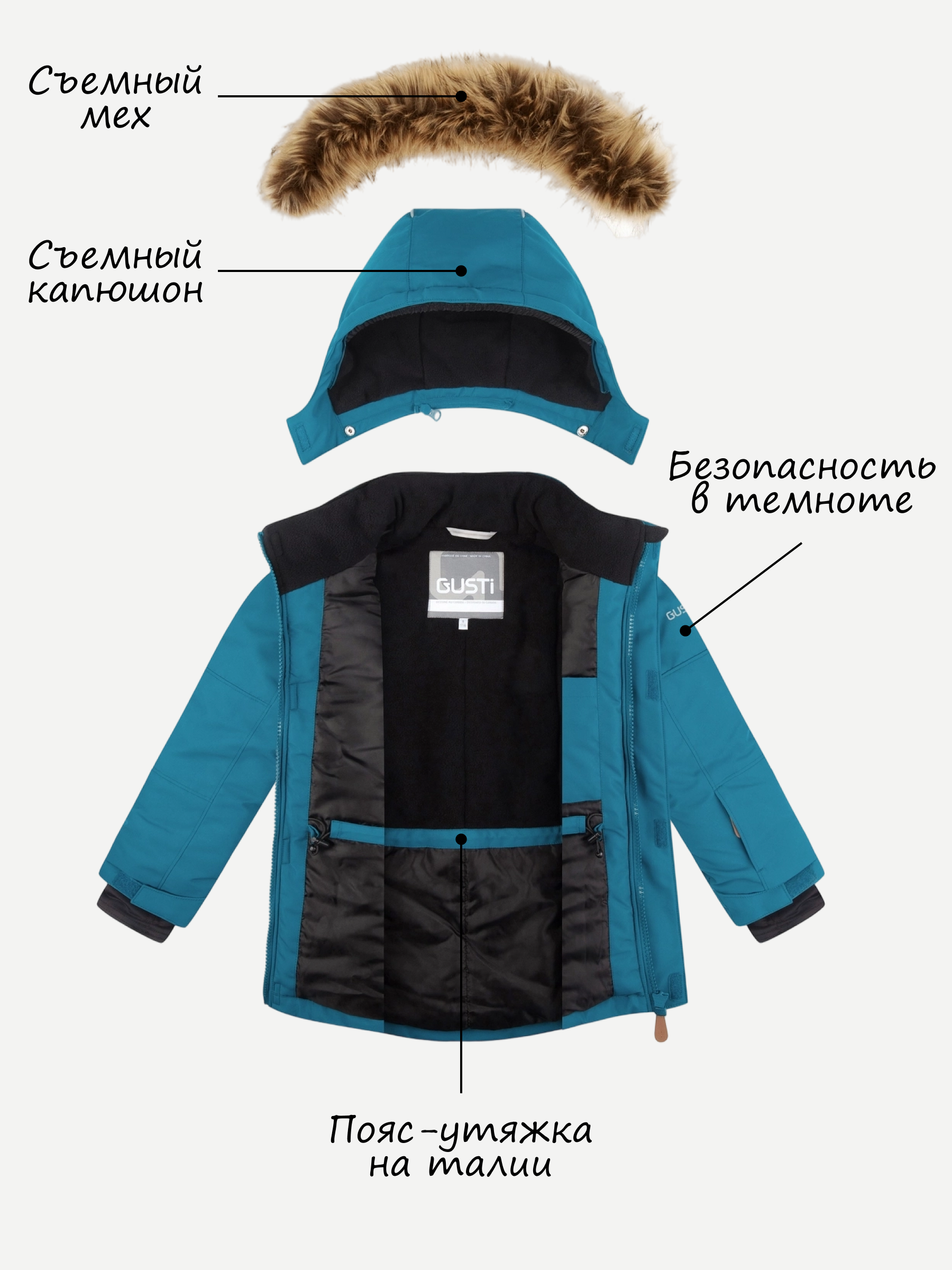Парка GUSTI GW4BJ538-OCEANSIDE - фото 4