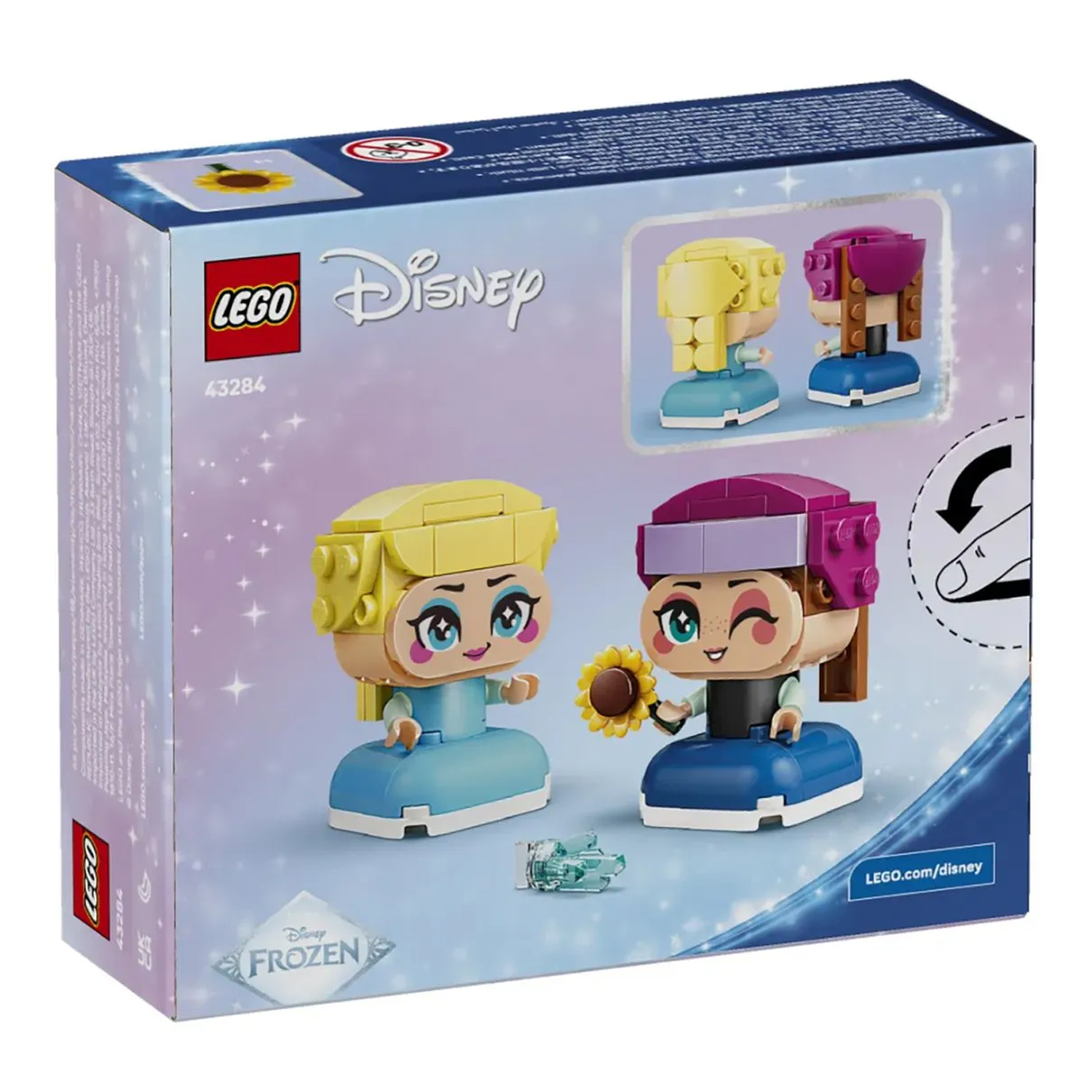 Конструктор LEGO Disney Princess Анна и Эльза 65 дет. - фото 3