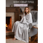 Плед ОТК Розы флис 130 x 170 см