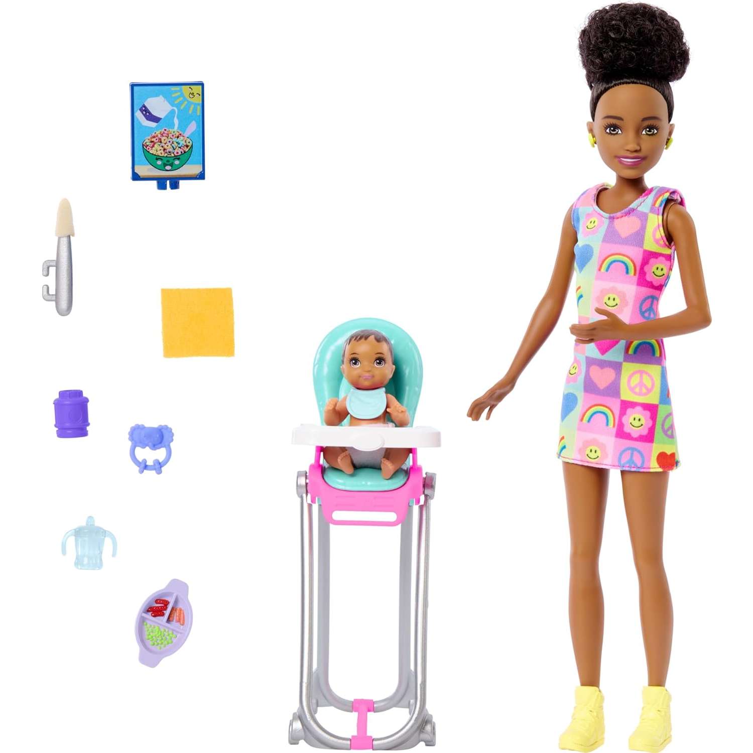 Кукла модельная Barbie Няня FHY97/HTK34 - фото 1
