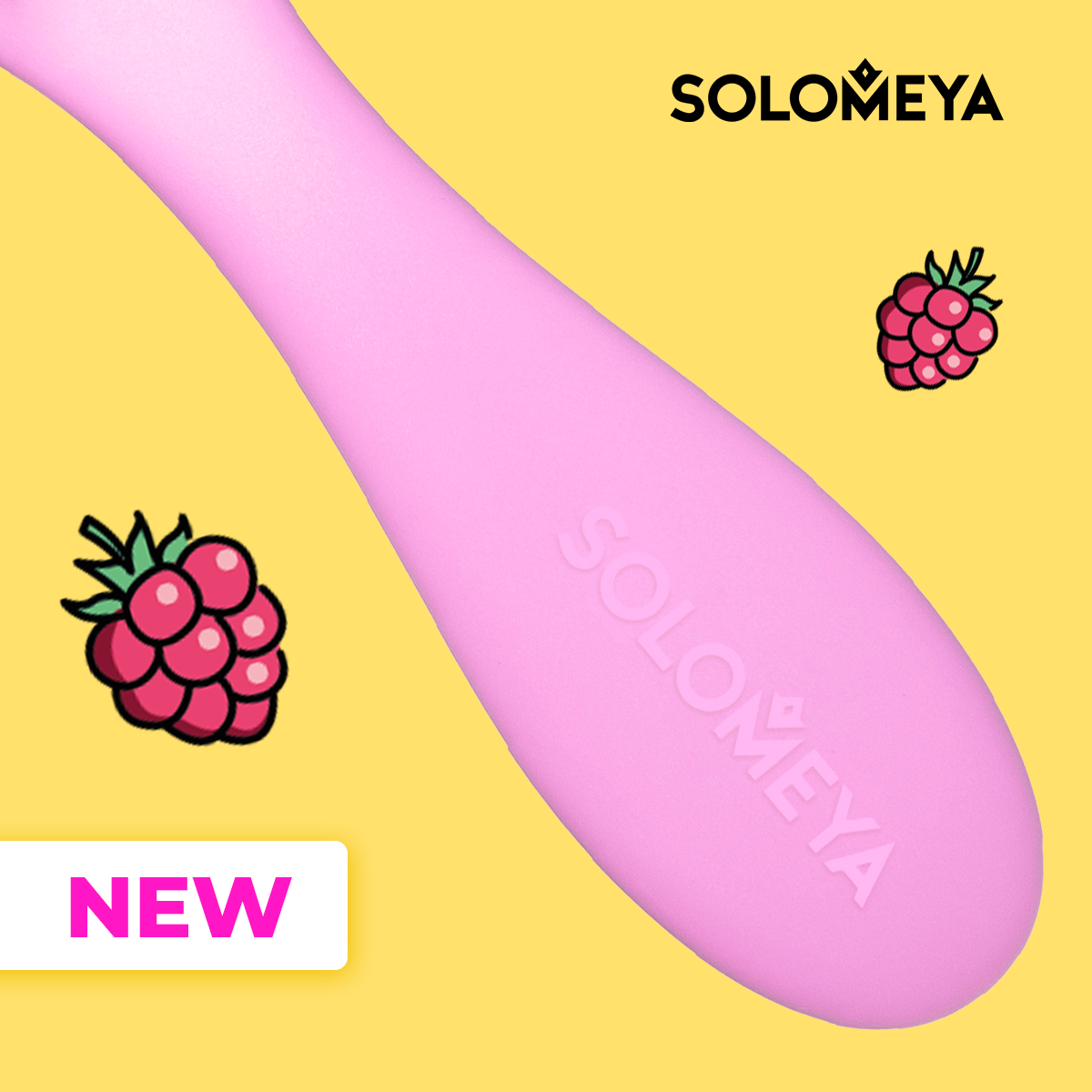Расческа с ароматом Малины SOLOMEYA 14-2114 - фото 11
