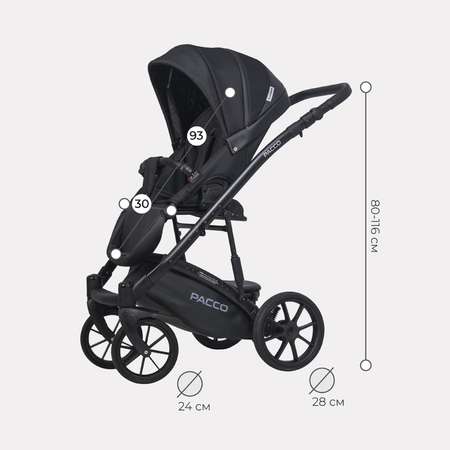 Коляска 2в1 Riko Basic Pacco
