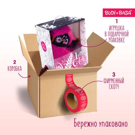 Мягкая игрушка BUDI BASA лемур 30 см