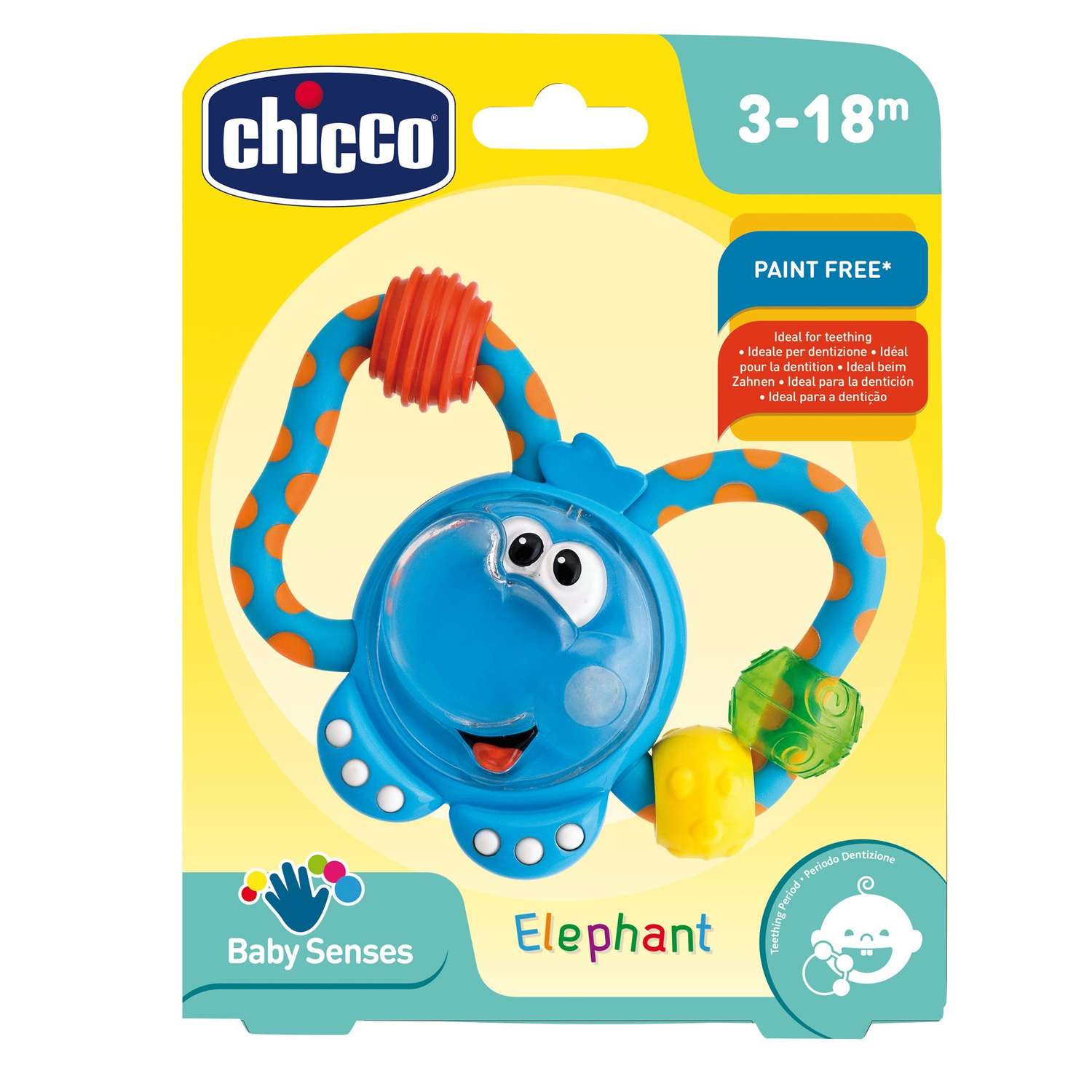 Игрушка Chicco погремушка Слоненок - фото 2