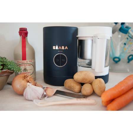 Пароварка блендер для детского питания BEABA BABYCOOK NEO темно -синий
