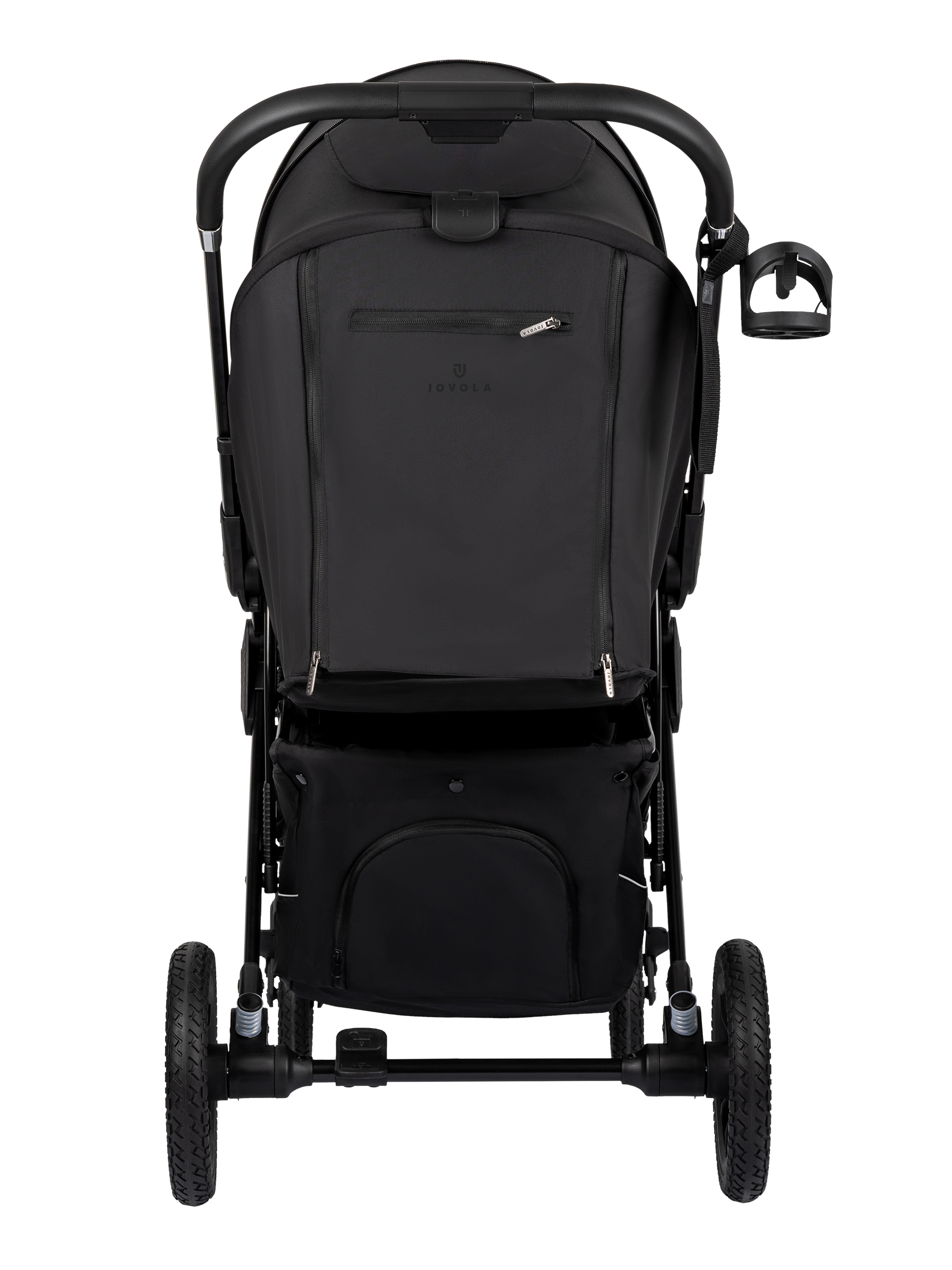 Коляска прогулочная JOVOLA Magma Plus черный - фото 22