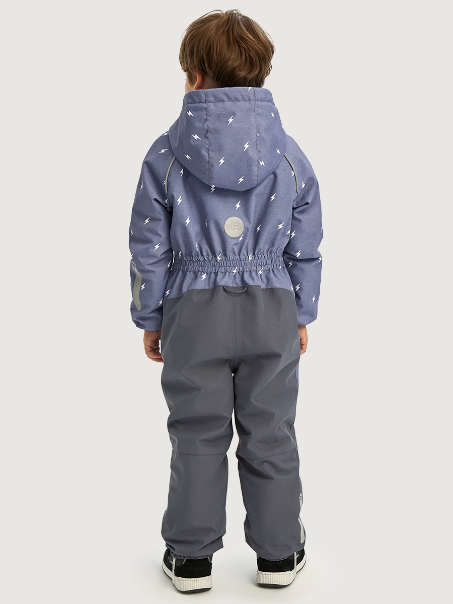 Комбинезон NIKASTYLE 8м0726 деним/серый - фото 10