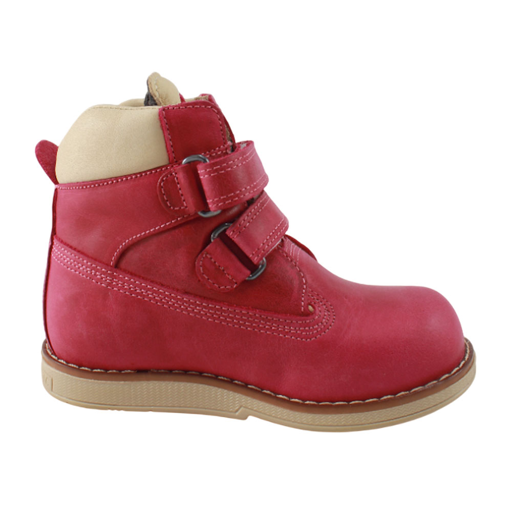 Ботинки Europen 214-89-SV EUROPEN Ботинки для девочки, фуксия кожа - фото 2