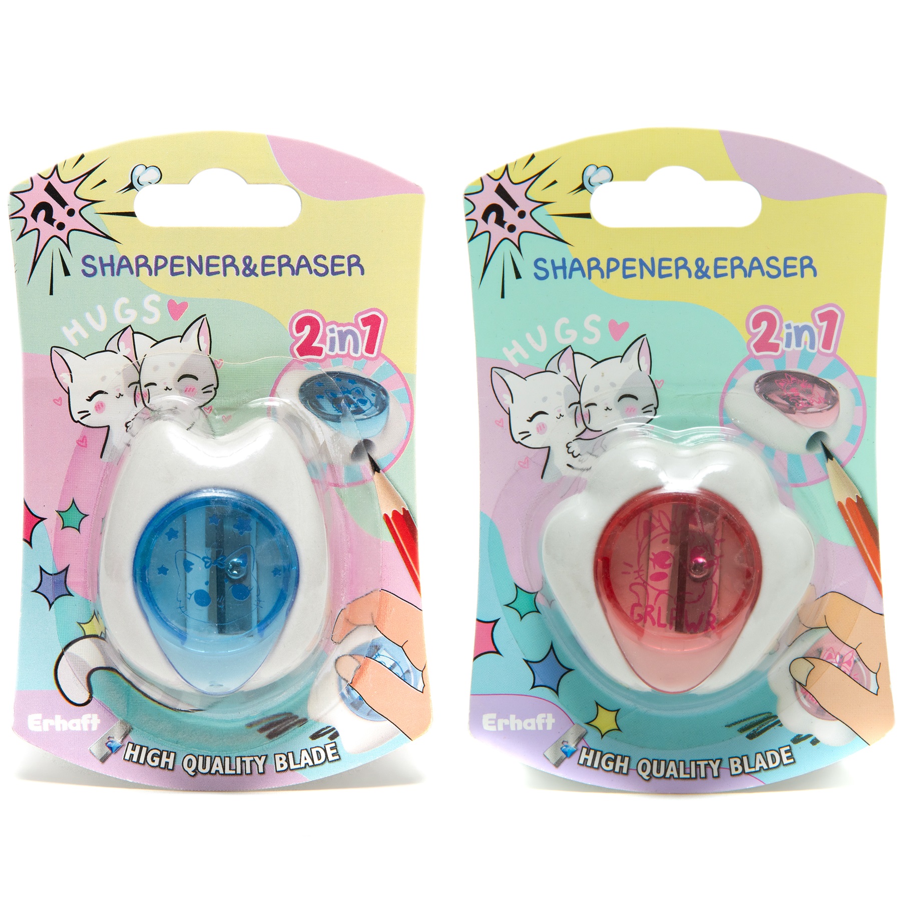 Набор канцелярский Erhaft Pets 1 предм. в ассортименте - фото 1